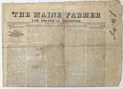 The Maine Farmer and Political Register, Vol. 1, No. 39
