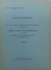 Supplement till de av statens…