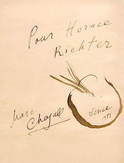 Chagall Original Drawing SIGNED