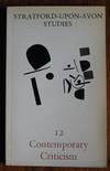 Contemporary Criticism: Stratford Studies 12