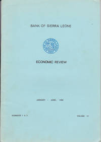 Economic Review, Volume 20, Numbers 1 & 2, January - June 1986