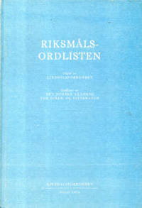 Riksmålsordlisten