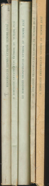 Av Norges Statsbaners historie. I-V
