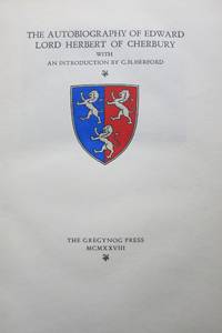 image of THE AUTOBIOGRAPHY OF EDWARD LORD HERBERT OF CHERBURY