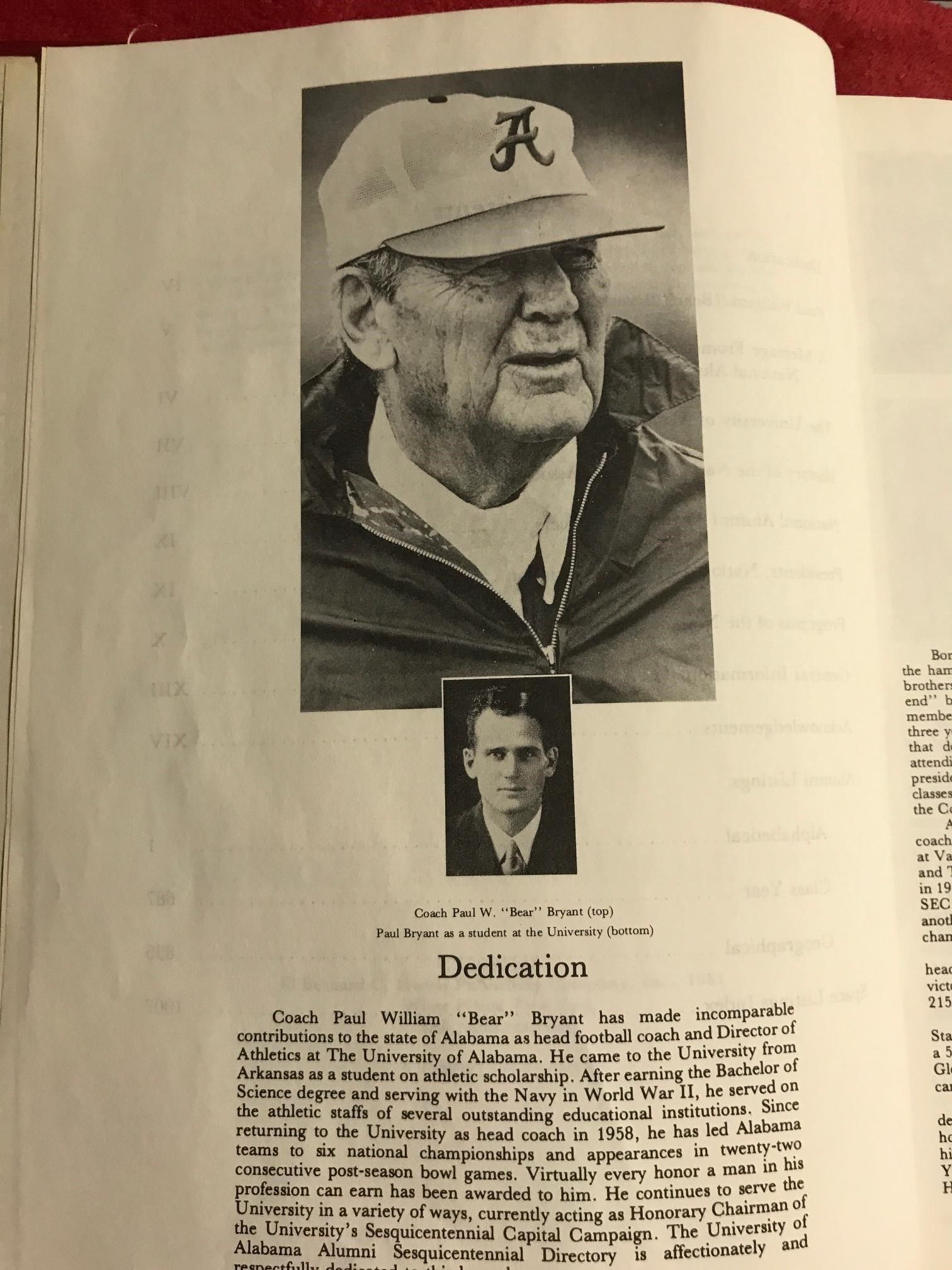 The University Of Alabama Alumni Directory by The National Alumni