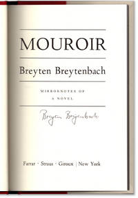 image of Mouroir: Mirrornotes of a Novel.