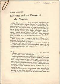 Lawrence and the Demon of the Absolute