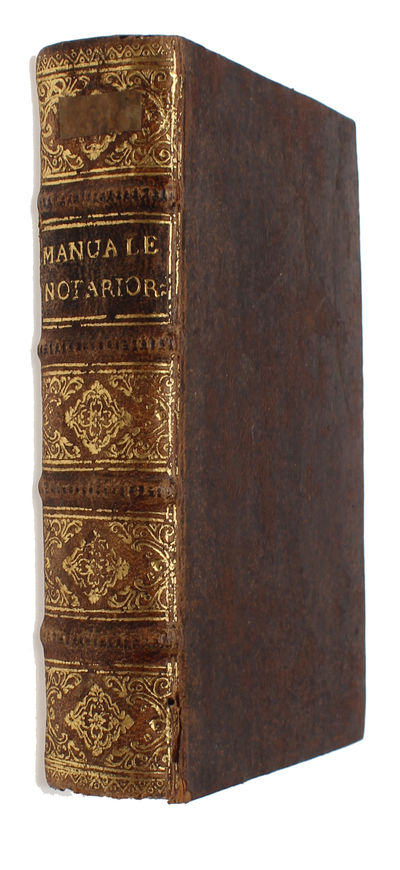 Manuale Notariorum, das ist: HandBuch Der Notarien Welche so wohl in die Zahl derselben auffgenommen zu werden verlangen... (photo 1)