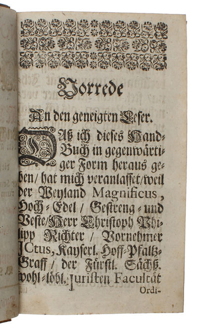 Manuale Notariorum, das ist: HandBuch Der Notarien Welche so wohl in die Zahl derselben auffgenommen zu werden verlangen... (photo 4)
