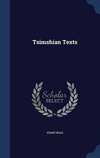 cover of Tsimshian Texts