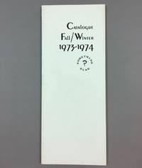 Something Else Press Catalogue Fall/Winter 1973-74 by Dick Higgins - First Edition, First Printing - 1973 - from DuBois Rare Books (SKU: 004354)