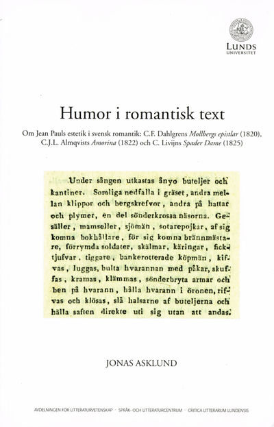 Humor i romantisk text. Om Jean Pauls estetik i…