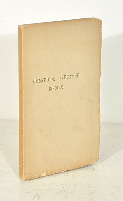 Comœdiæ svecanæ ineditæ. Aftryck ur Samlaren…