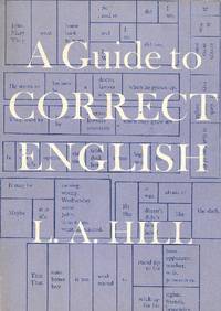 A guide to correct english