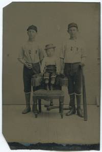image of Early Base Ball Tintype, Circa 1880