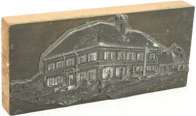 [VIRGINIANA] [ENGRAVER’S PLATE] [RICHMOND] A HANDSOME HOUSE IN WINDSOR FARMS, RICHMOND, VIRGINIA
