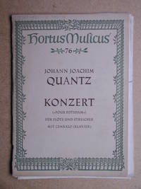 Konzert (Pour Potsdam) Fur Flote Und Streicher Mit Cembalo (Klavier)