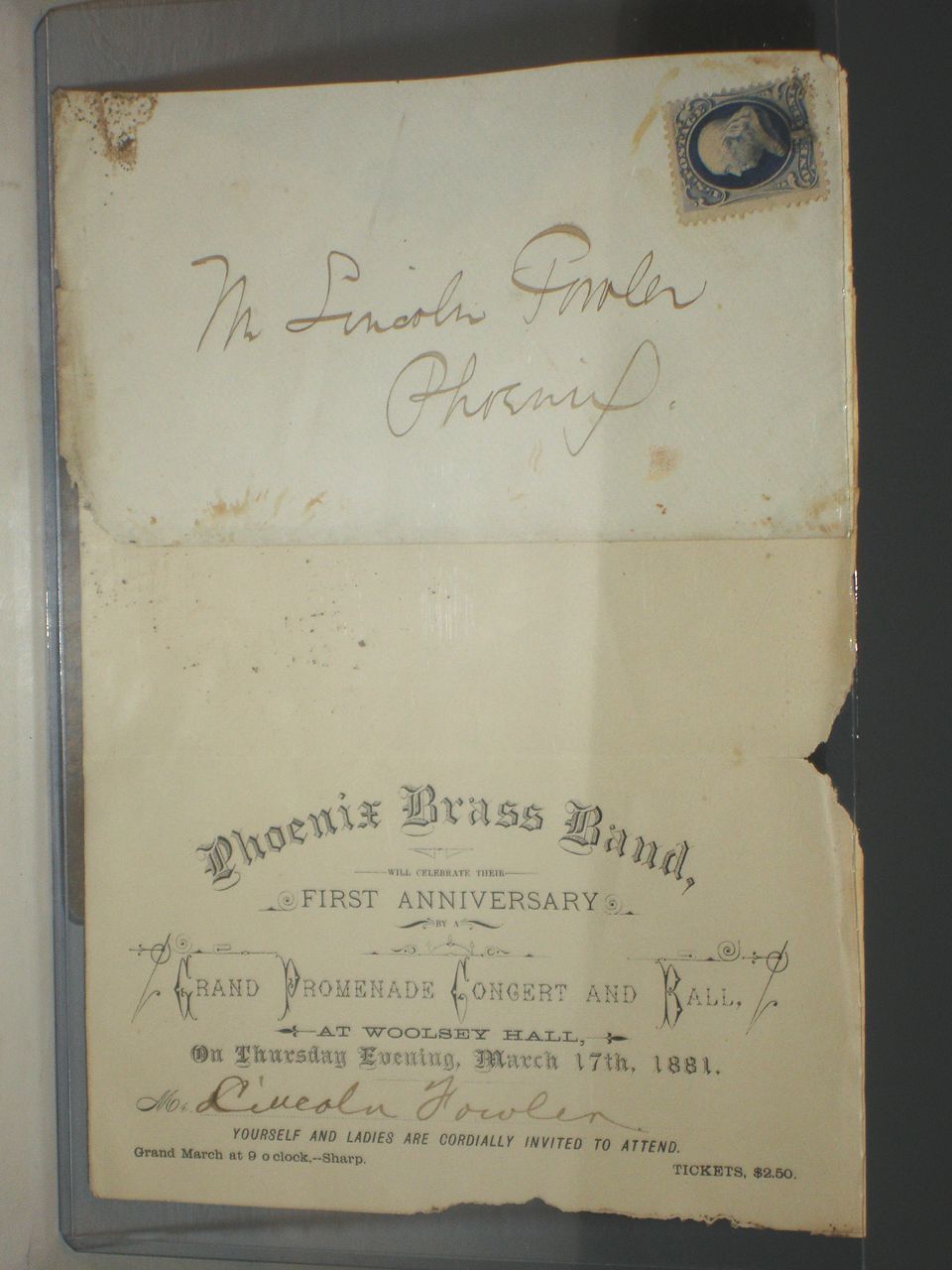 Phoenix Brass Band...First Anniversary, Grand Prom