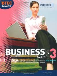 BTEC Level 3 National Business Student Book 2: Level 3