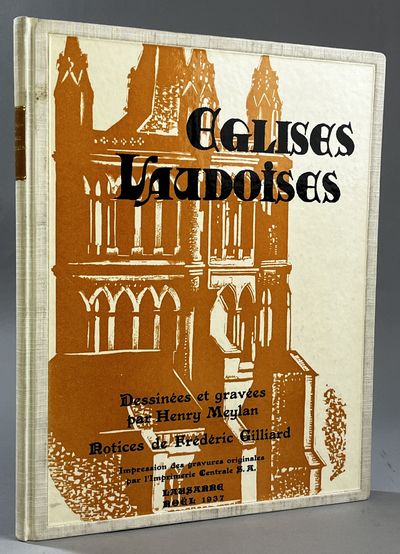 Eglises Vaudoises. Dessinées et gravées (sur…