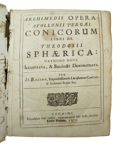 Opera: Apollonii Pergæi Conicorum Libri IIII