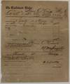 PRINTED DOCUMENT, COMPLETED IN MANUSCRIPT, AWARDING $48 PAY TO PRIVATE HENRY C. CREWS OF COMPANY K, 1ST FLORIDA CAVALRY VOLUNTEERS, FOR THE PERIOD 1 JANUARY 1863 TO 1 MAY 1863. SIGNED BY PRIVATE CREWS AND H.T. MASSENGALE, CAPTAIN AND A.Q.M., AT KNOXVILLE, 4 MAY, 1863