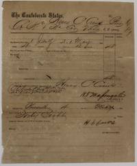 PRINTED DOCUMENT, COMPLETED IN MANUSCRIPT, AWARDING $48 PAY TO PRIVATE HENRY C. CREWS OF COMPANY...