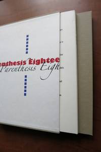 image of PARENTHESIS. THE JOURNAL OF THE FINE PRESS BOOK ASSOCIATION. Number 18, Autumn 2010