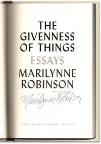 The Givenness of Things: Essays.