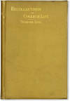 Recollections of College Life, at Marshall College, Mercersburg, Pa., from 1839 to 1845: A Narrative, with Reflections