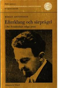 Efterklang och särprägel i Per Freudenthals…