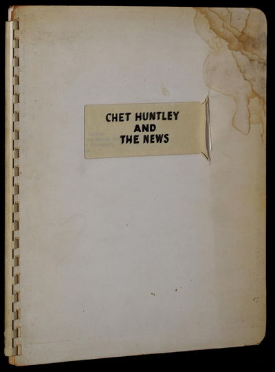 [AMERICANA] [ORIGINAL TYPESCRIPT] AMERICAN BROADCASTING COMPANY SUBMITS CHET HUNTLEY FOR duPONT COMMENTATOR AWARD