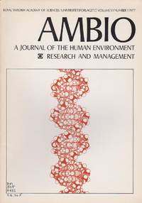 image of Ambio: A Journal of the Human Environment Research and Management, Volume VI Number 5 1977