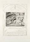 Illustrations of the Book of Job. Plate #4   And I only am escaped alone to tell thee