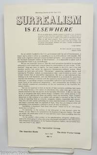 Surrealism Is Elsewhere!" [broadside]