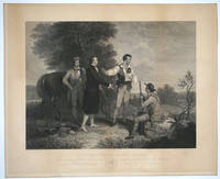 The Capture of Major Andre. Engraving