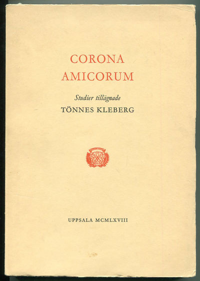 Corona amicorum. Studier tillägnade Tönnes…