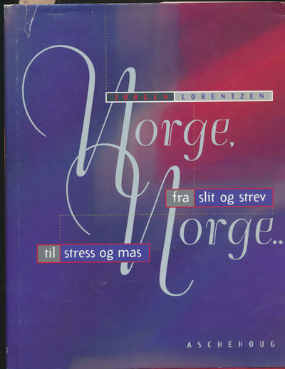 Norge fra slit og strev til stress og mas