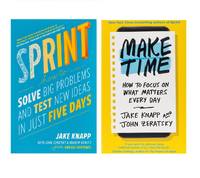 Jake Knapp Set of Two Books: Sprint + Make Time (English, Paperback)