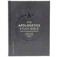 CSB Apologetics Study Bible, Gray Hardcover, Black Letter, Black Letter, Defend Your Faith, Study...