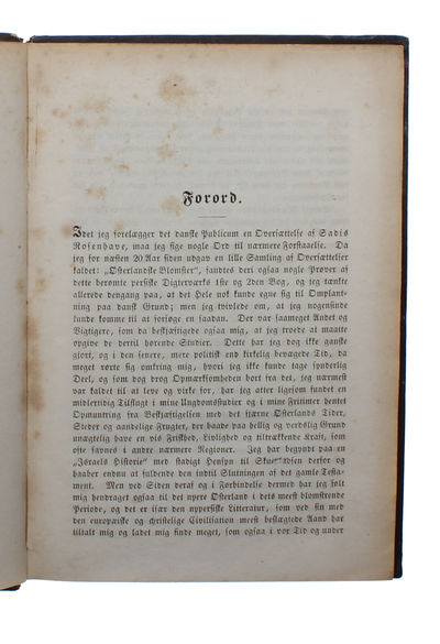 Rosenhaven (i.e. "Gulistan", "The Rose Garden"). - [FIRST DANISH TRANSLATION OF SAADI'S "THE ROSE GARDEN"] (photo 4)