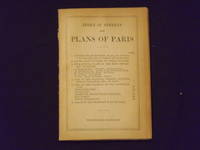 Index of Streets and Plans of Paris.