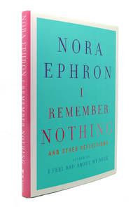 cover of I REMEMBER NOTHING And Other Reflections