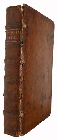 Operum moralium et civilium.... - [LARGE-PAPER COPY - FIRST ED. IN LATIN OF NOVA ATLANTIS AND THE...