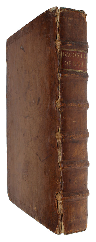 Operum moralium et civilium.... - [LARGE-PAPER COPY - FIRST ED. IN LATIN OF "NOVA ATLANTIS" AND THE "ESSAYS"] (photo 6)