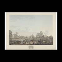 Arrival of King Willem I in Brussels, 1815, Photo Rag Bright White, Premium Quality, A4