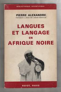 image of Langues Et Langage En Afrique Noire