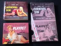 Carnival Sin & Playpet VEST POCKET BOOKS w/ Slipcase