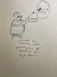 SIGNED WITH DRAWING PORTRAIT OF THE ARTIST AS A YOUNG