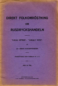 Direkt folkomröstning om rusdryckshandeln. 
